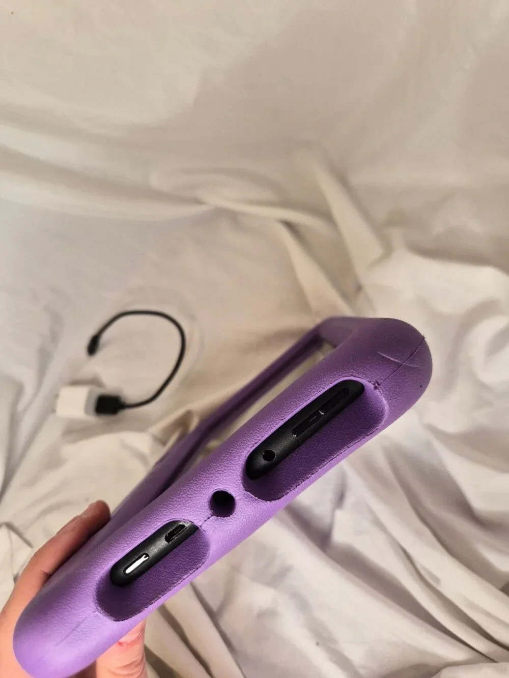 Amazon Fire 7 9th Gen Kids Tablet Purple Case Charger Bundle Tested